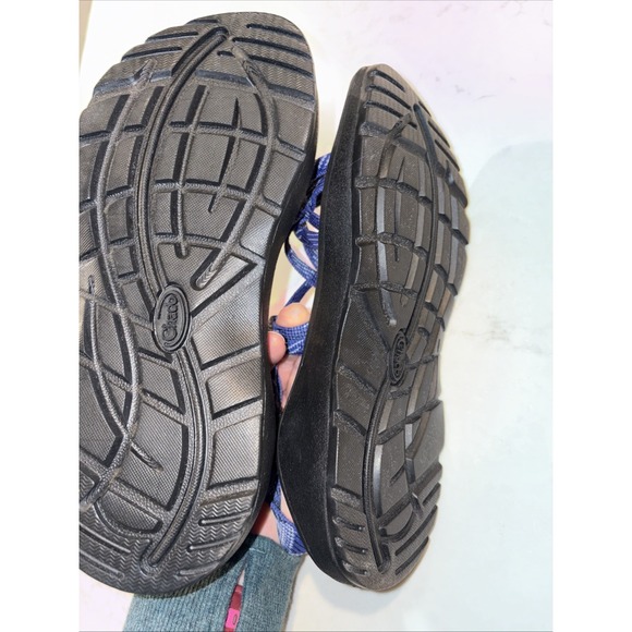 Chaco Z Cloud X2 Double Strap Blue Hiking Outdoor Shoes Women's Size US 6 Sandal - Picture 4 of 4